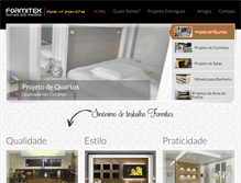 Tablet Screenshot of formitexmoveis.com.br